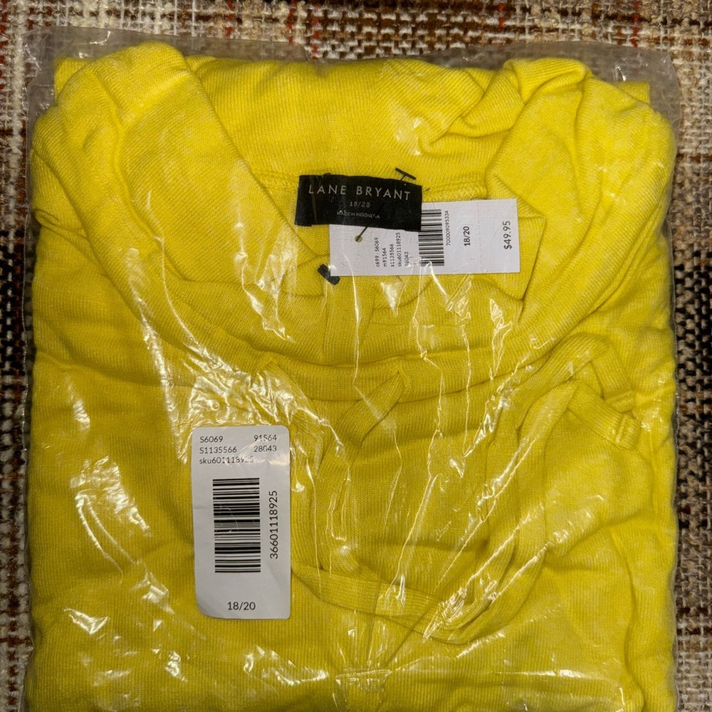 Lane Bryant Yellow women’s hoodie